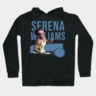 women tennis player - Serena Williams Hoodie